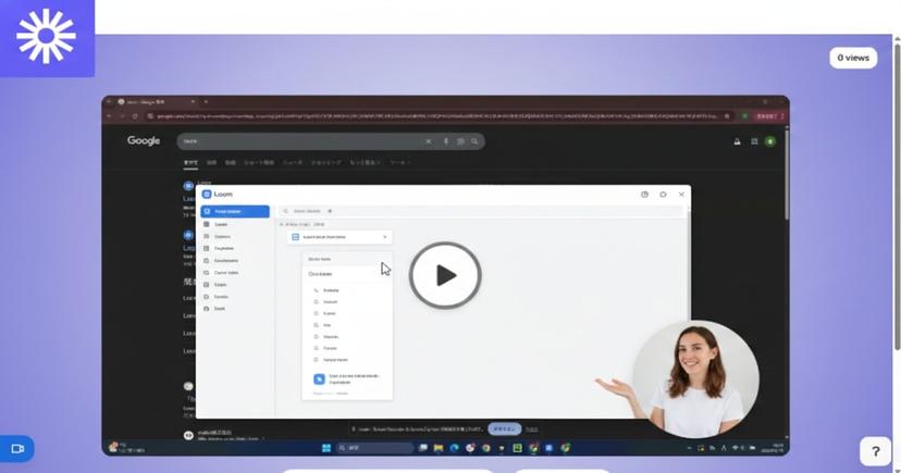 Loomの画面録画機能とは?手順共有を一瞬で終わらせる方法