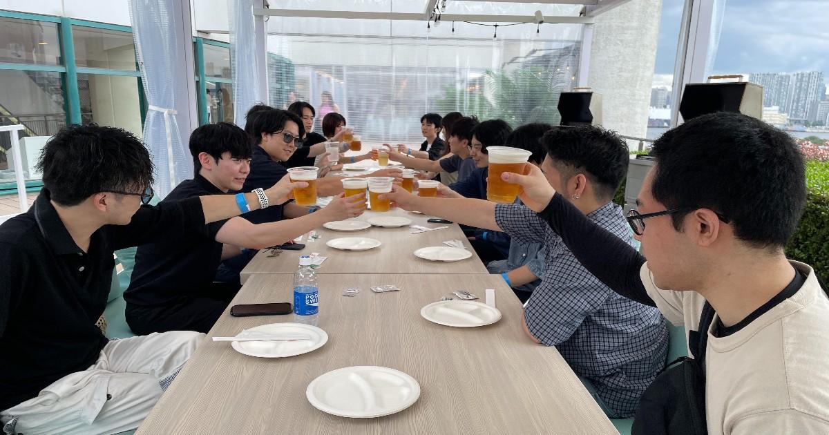 【2026.7.04 BBQ】お台場でBBQ、〆はスポッチャ。新メンバー歓迎会をやりました